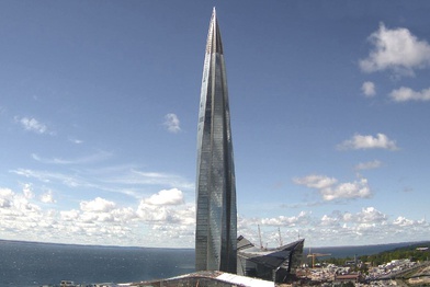 Финансирование петербургского «Лахта-центра» достигло почти 100 млрд рублей