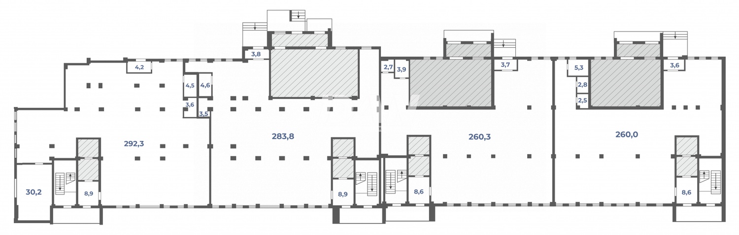 Торговое помещение 270 м²