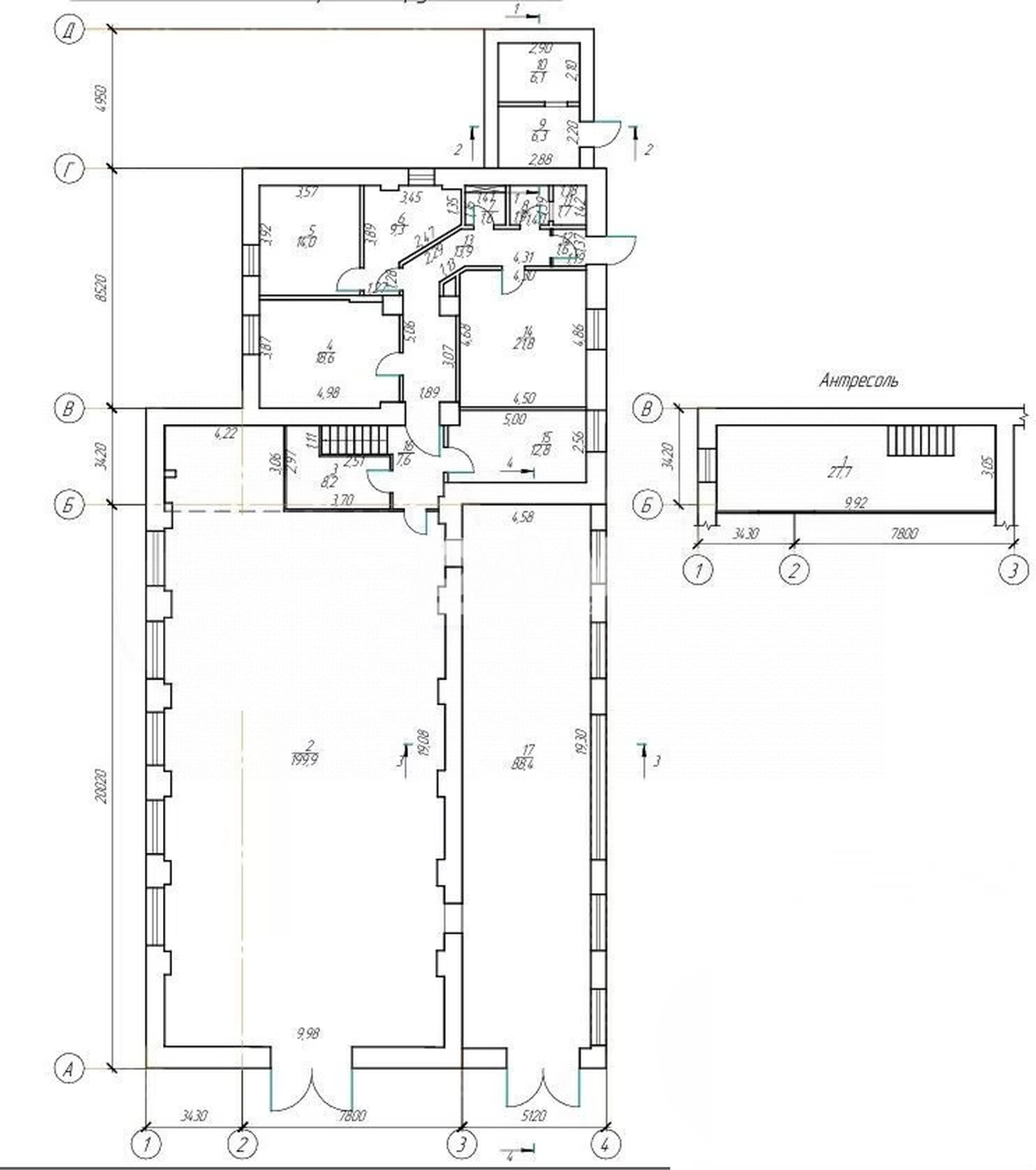 Производственное помещение 550 м²
