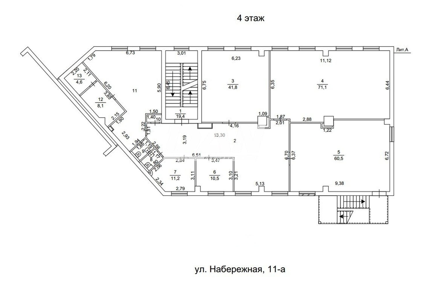 Помещение свободного назначения 321 м²
