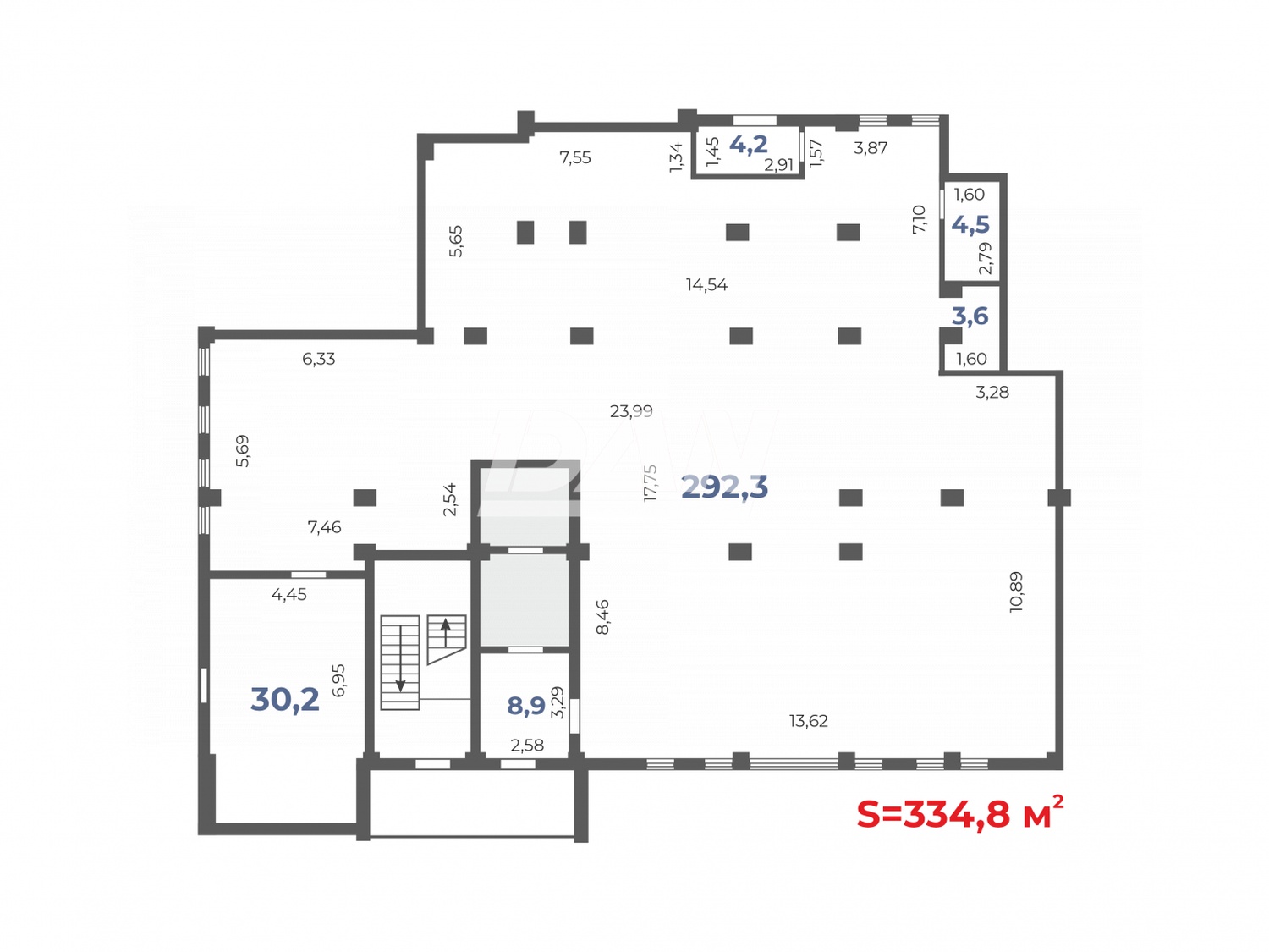 Торговое помещение 270 м²