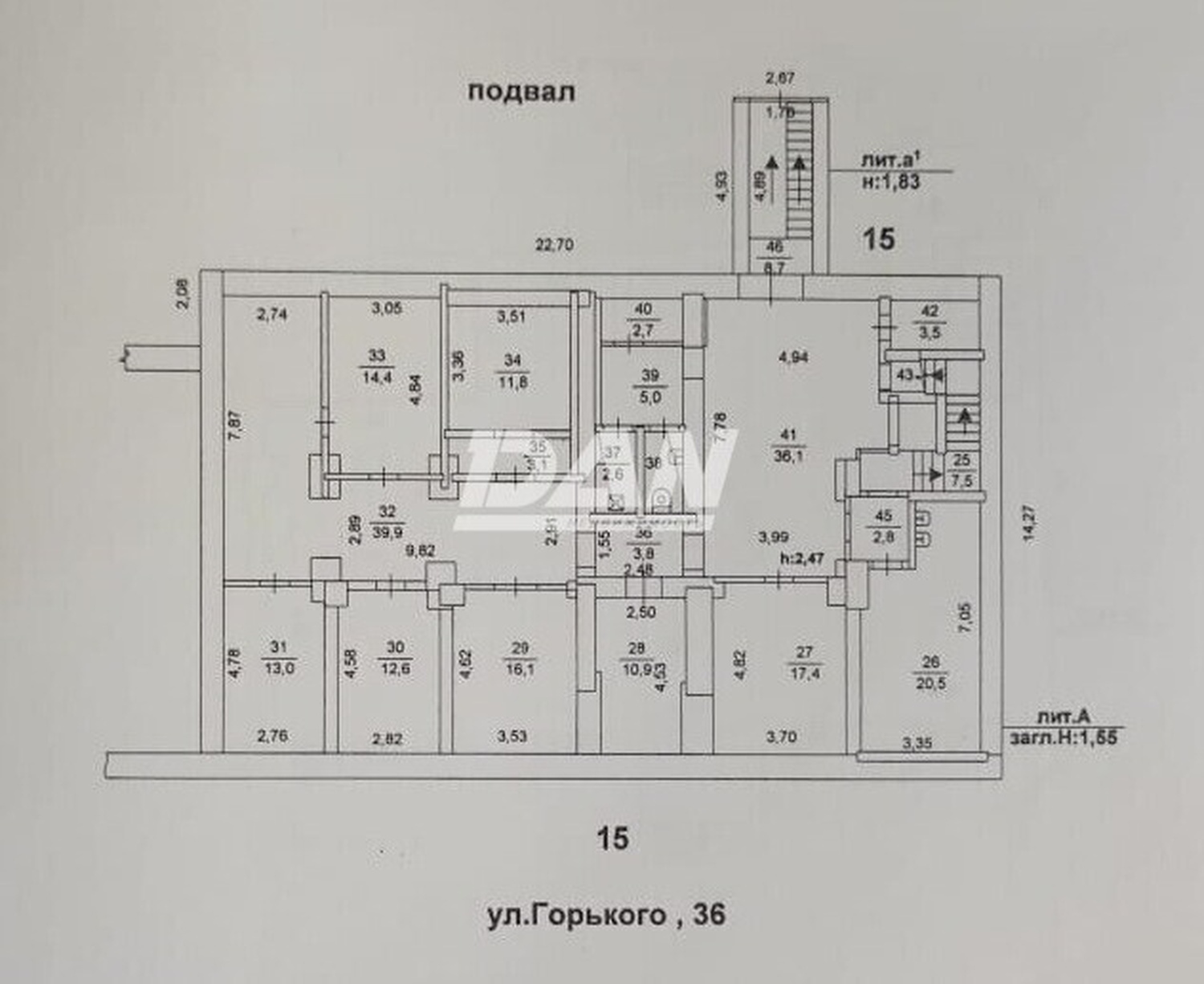 Торговая площадь 457 м²