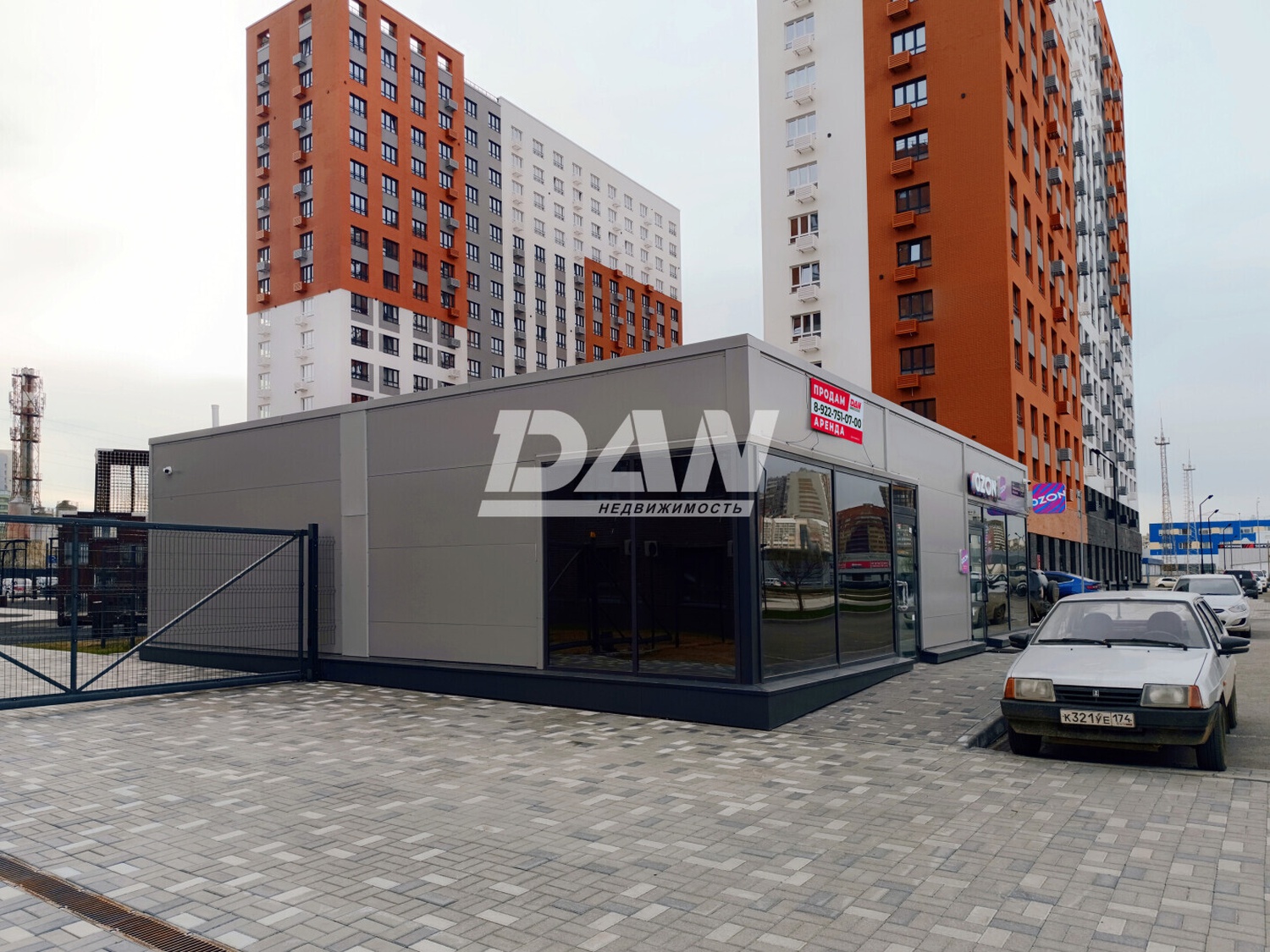 Торговое помещение 82,7 м²