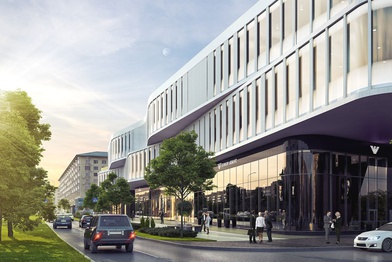 Открытие торговой галереи МФК «Ленинский 38» на юго-западе Москвы намечено на конец 2020 года