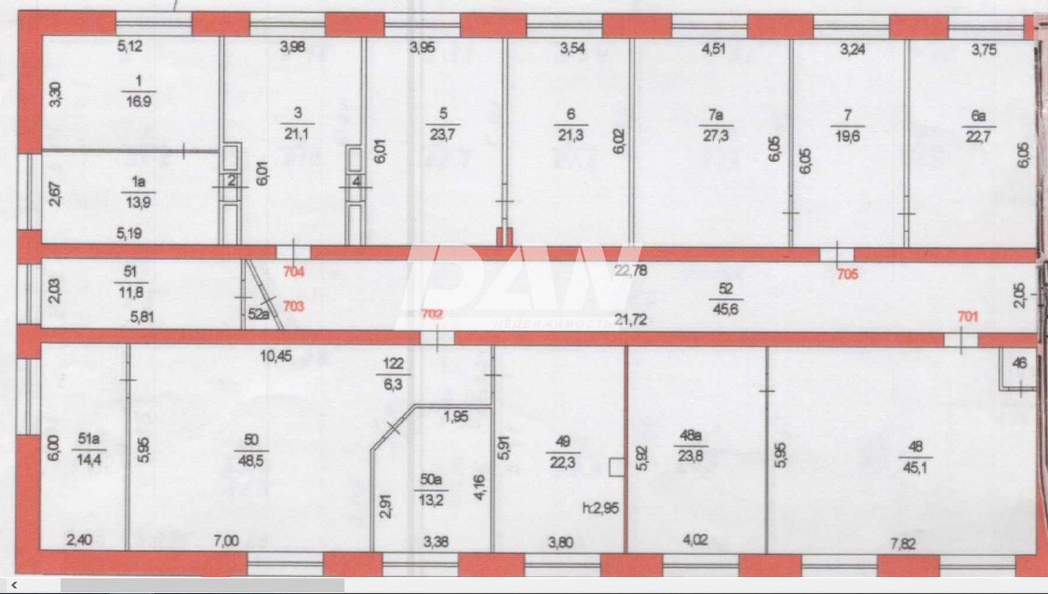 Помещение свободного назначения 405,6 м²