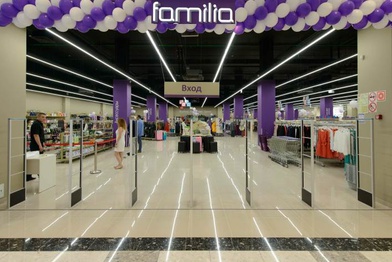 Familia увеличила долю в площадях сетевого fashion-ритейла до 4%