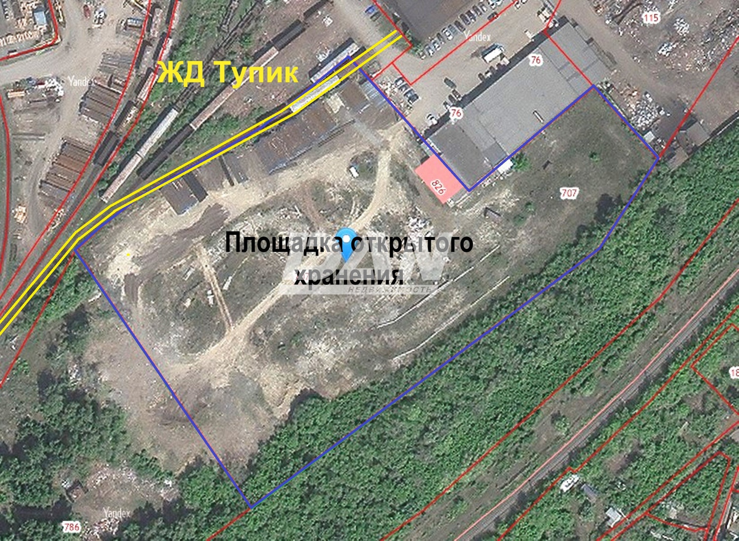 Земли коммерческого назначения 3000 м²