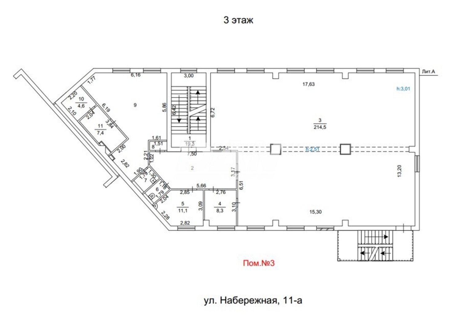 Помещение свободного назначения 321 м²