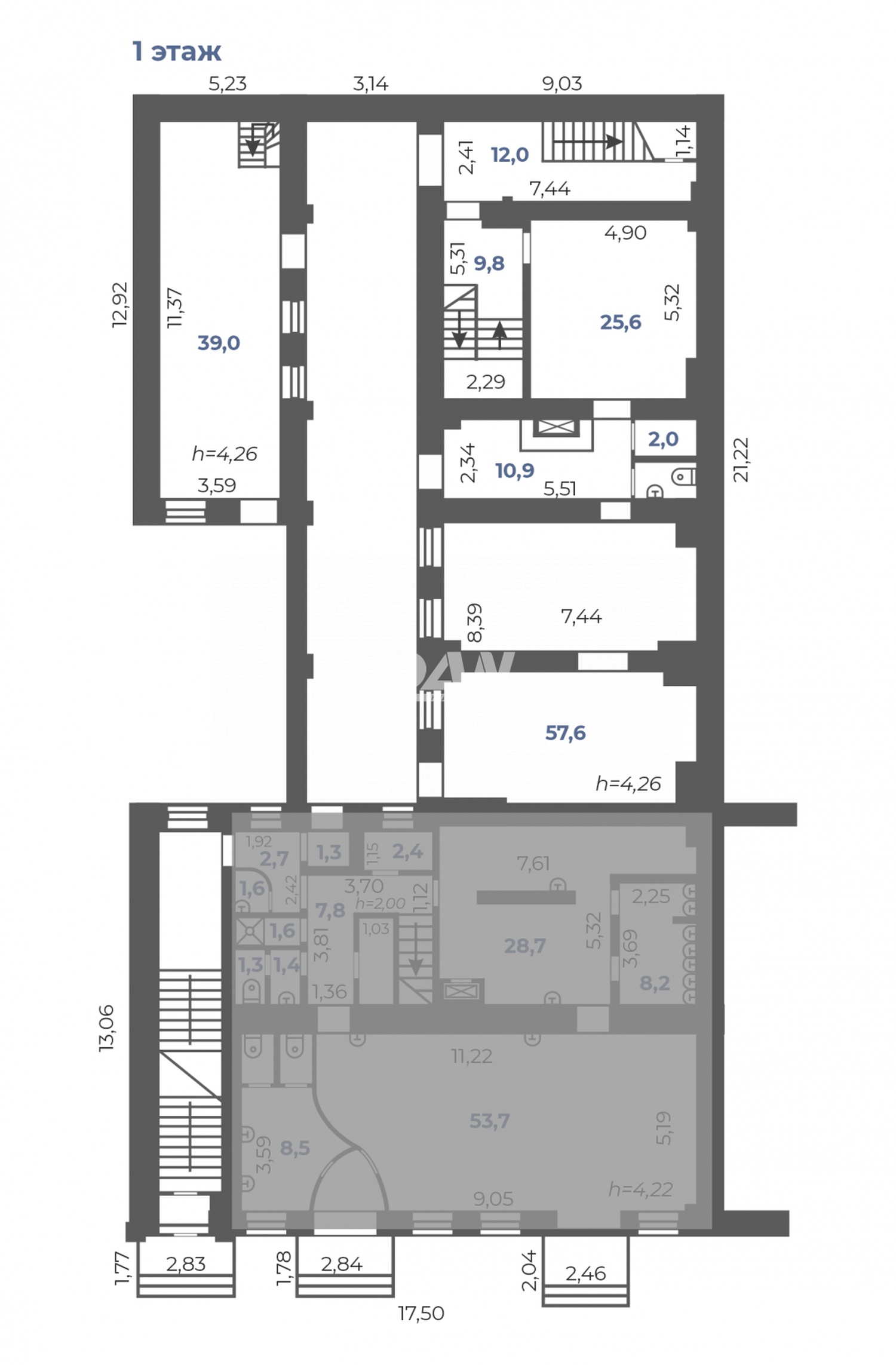 Арендный бизнес 1570,8 м²