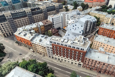 «Строительный трест» достроил МФК в Петроградском районе Петербурга