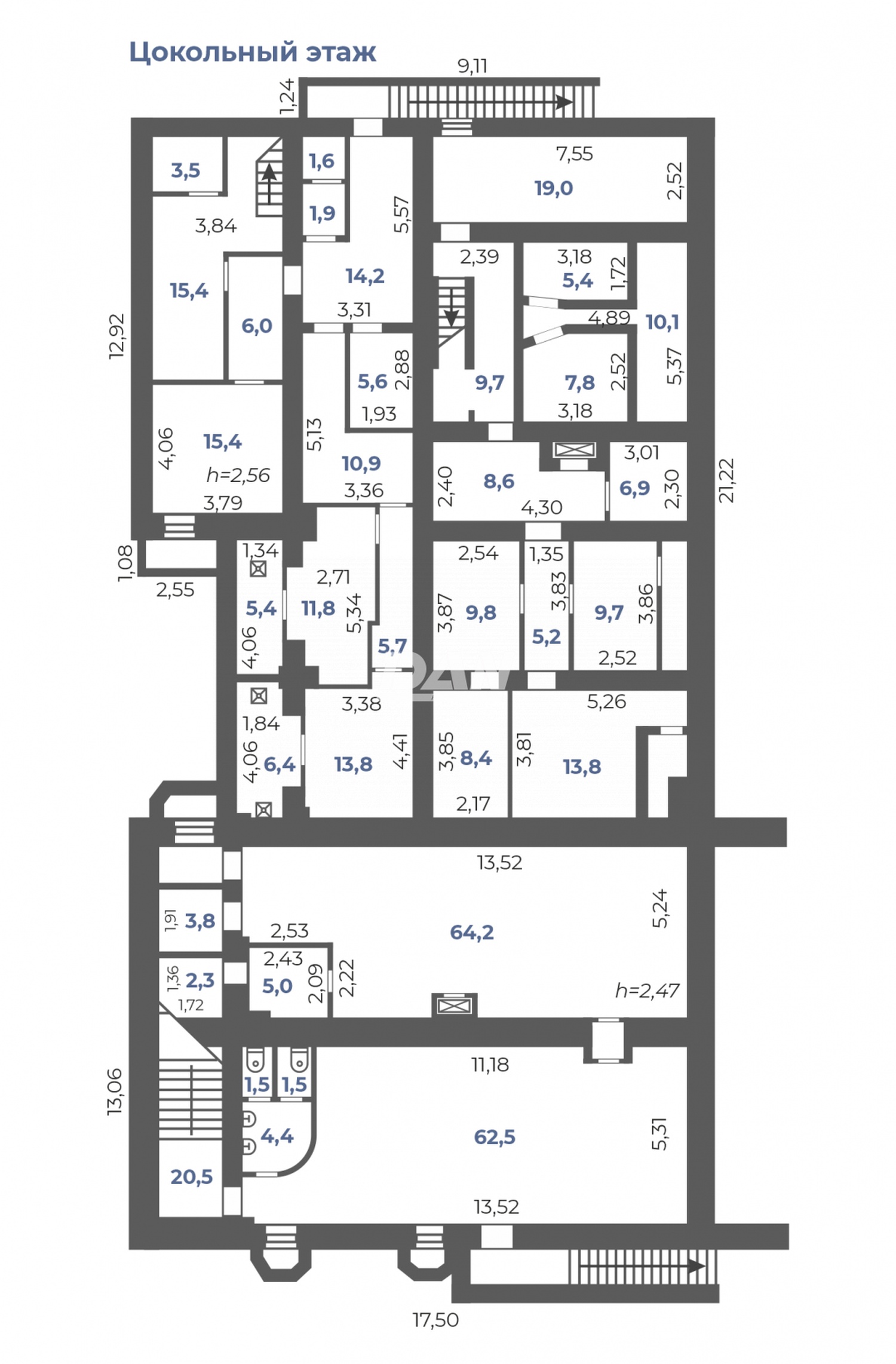 Помещение свободного назначения 181 м²