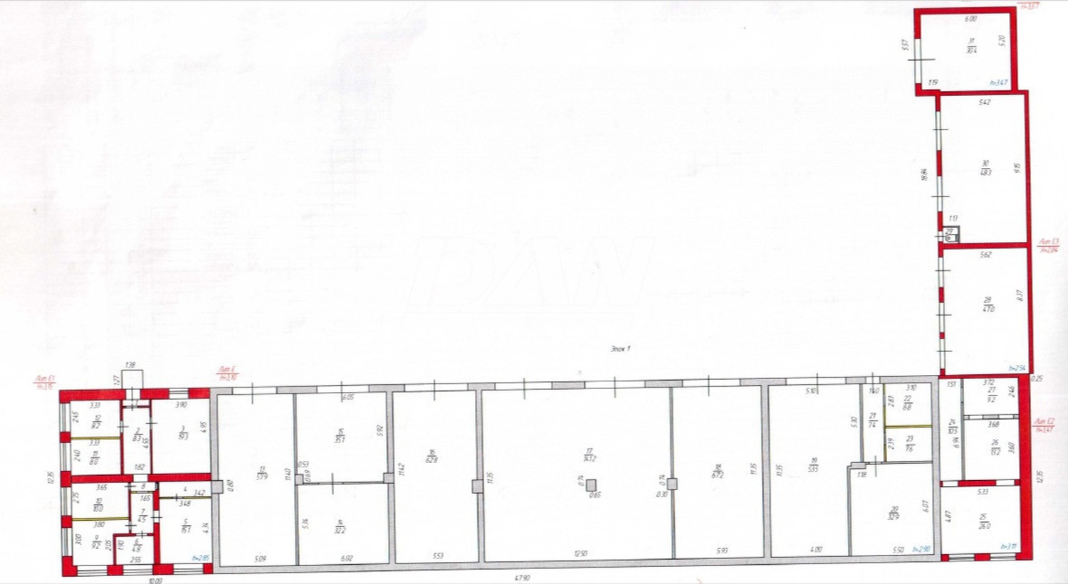 Помещение свободного назначения 944,8 м²