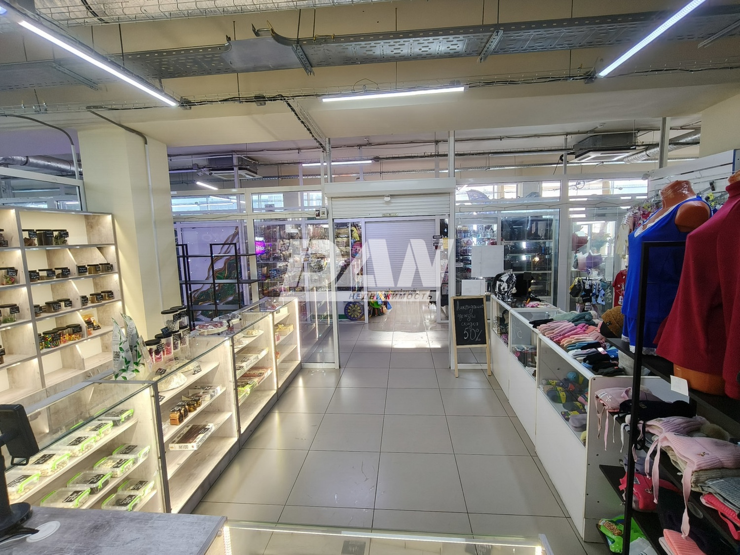 Торговое помещение 74,6 м²