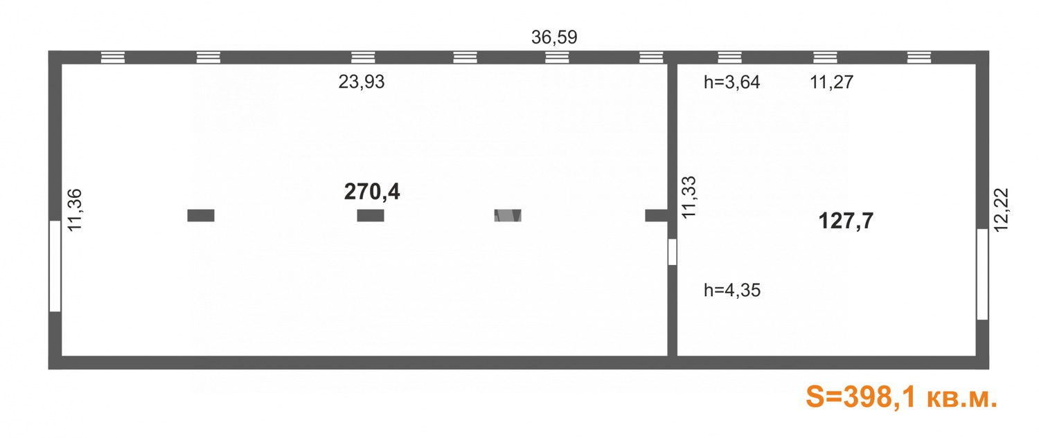 Производственное помещение 6341 м²