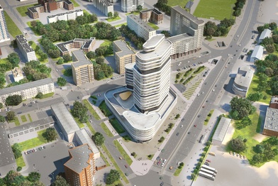 Бизнес-центр построят рядом с Центральным стадионом в Екатеринбурге