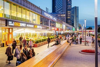 Востребованность стрит-ритейла в центре Москвы поднялась на 25%