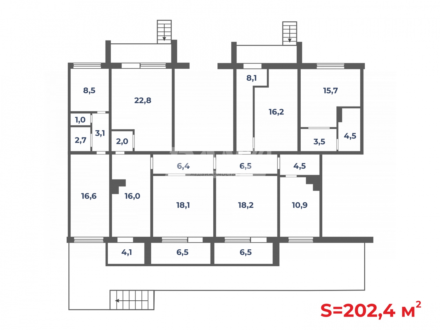 Офис 202,4 м²