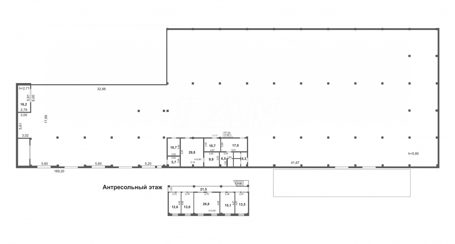 Склад 2650 м²