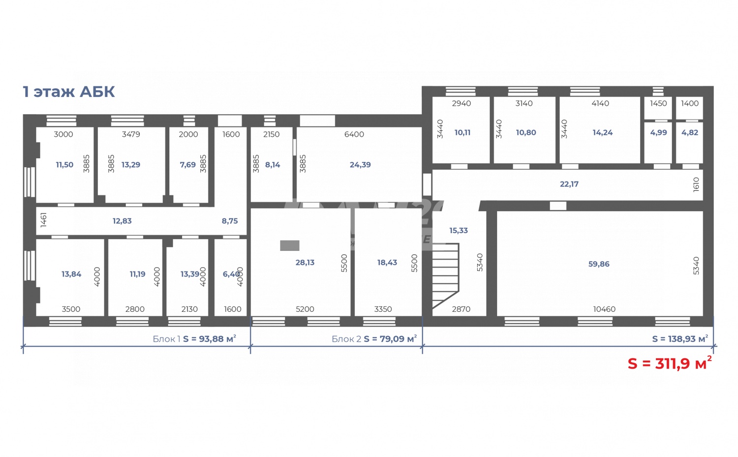 Производственное помещение 3194 м²