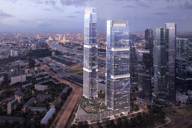 Строительство МФК Neva Towers в «Москва-Сити» завершится к 2021 году