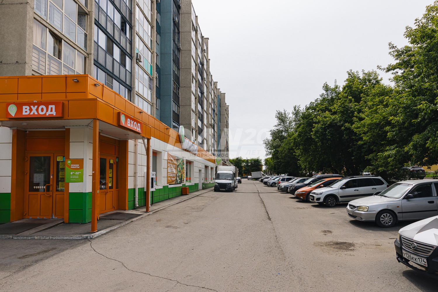 Торговая площадь 135,9 м²