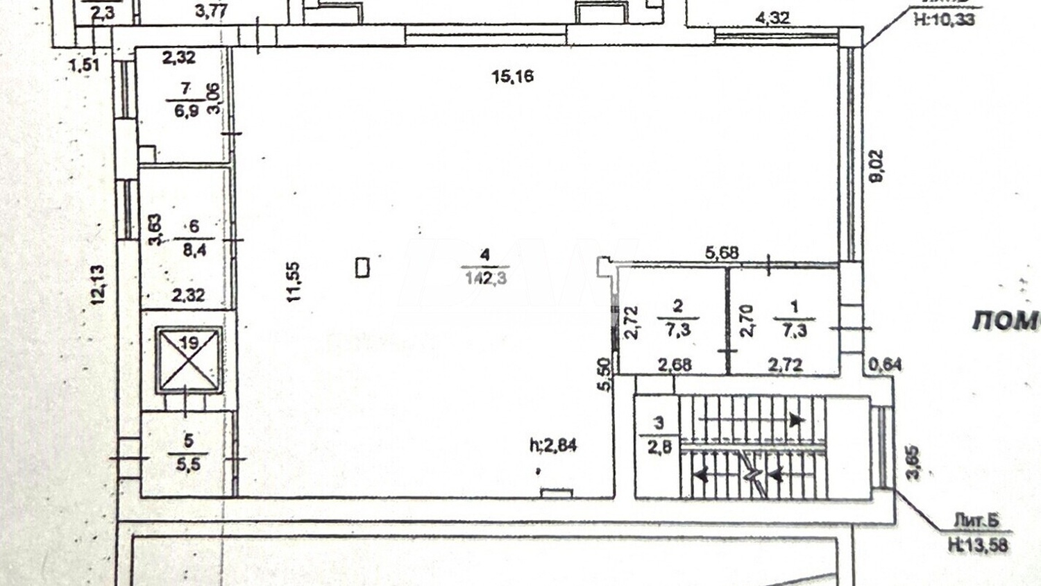 Помещение свободного назначения 339 м²