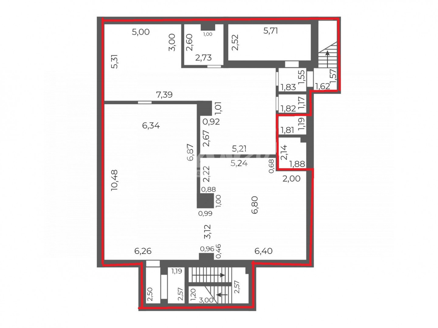 Торговое помещение 215,2 м²