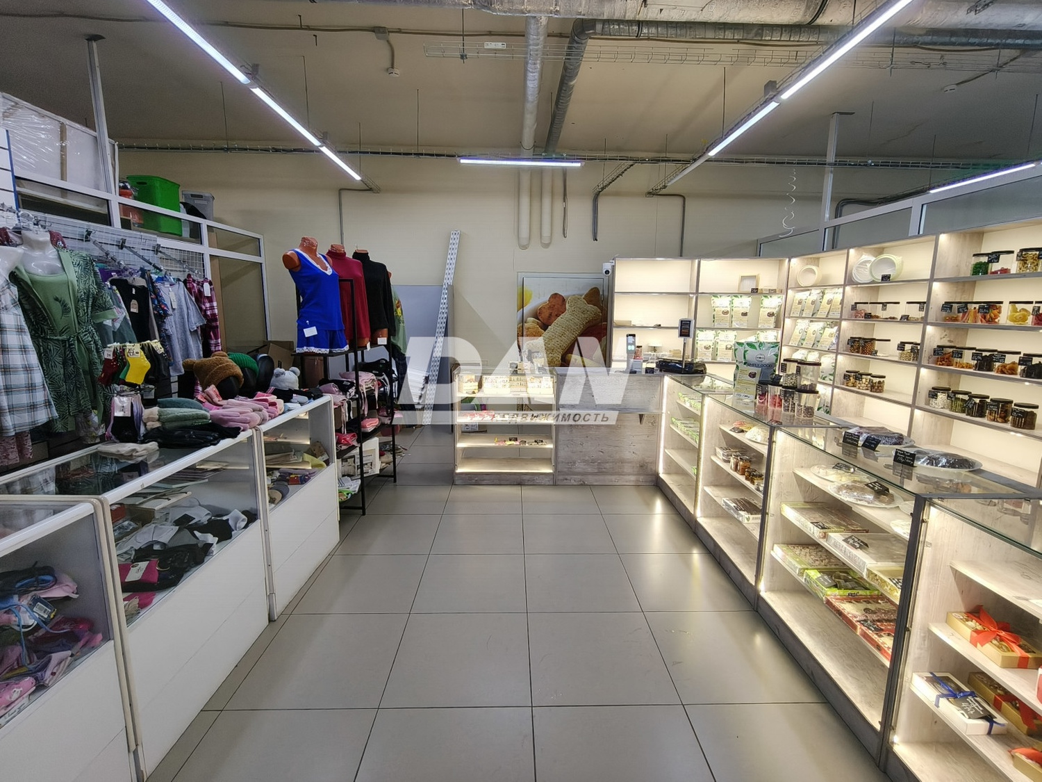 Торговое помещение 74,6 м²