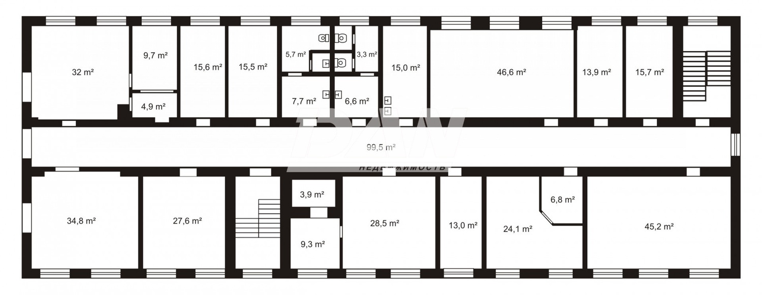 Офис 1030,2 м²