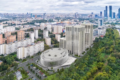 В МФК Match Point в Москве завершены монолитные работы