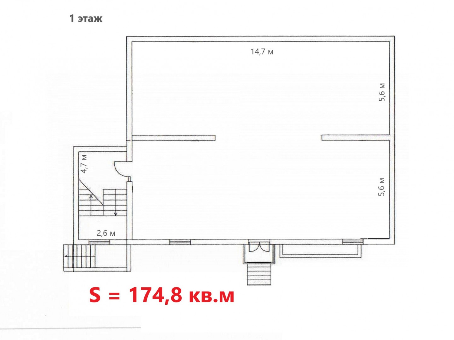 Помещение свободного назначения 1107 м²