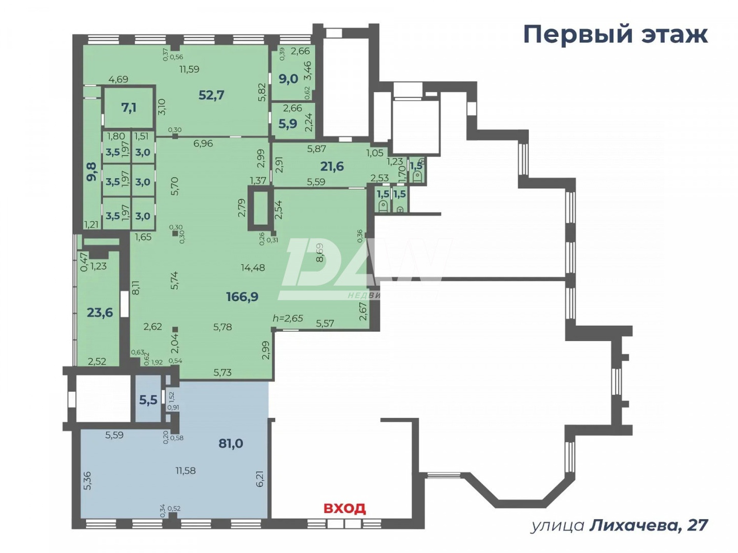 Помещение свободного назначения 407,9 м²