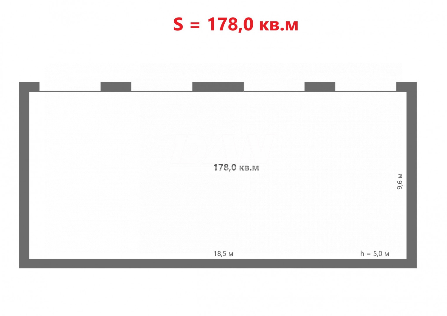 Помещение свободного назначения 1107 м²