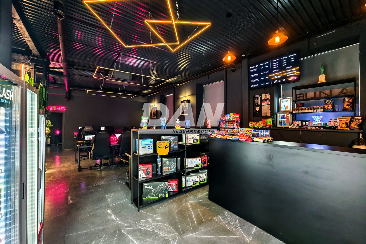 Торговая площадь 786 м²