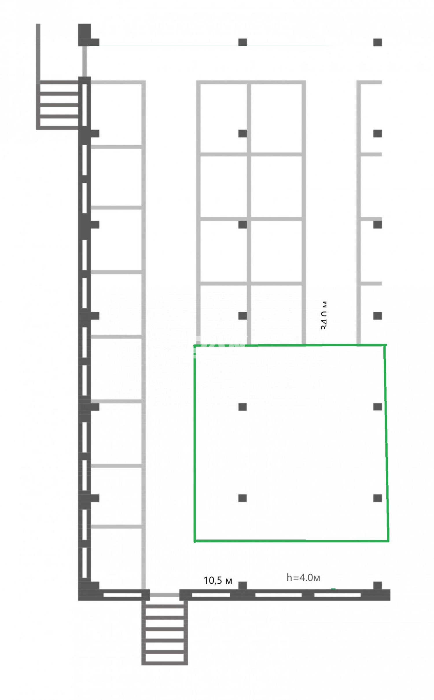 Торговое помещение 145 м²