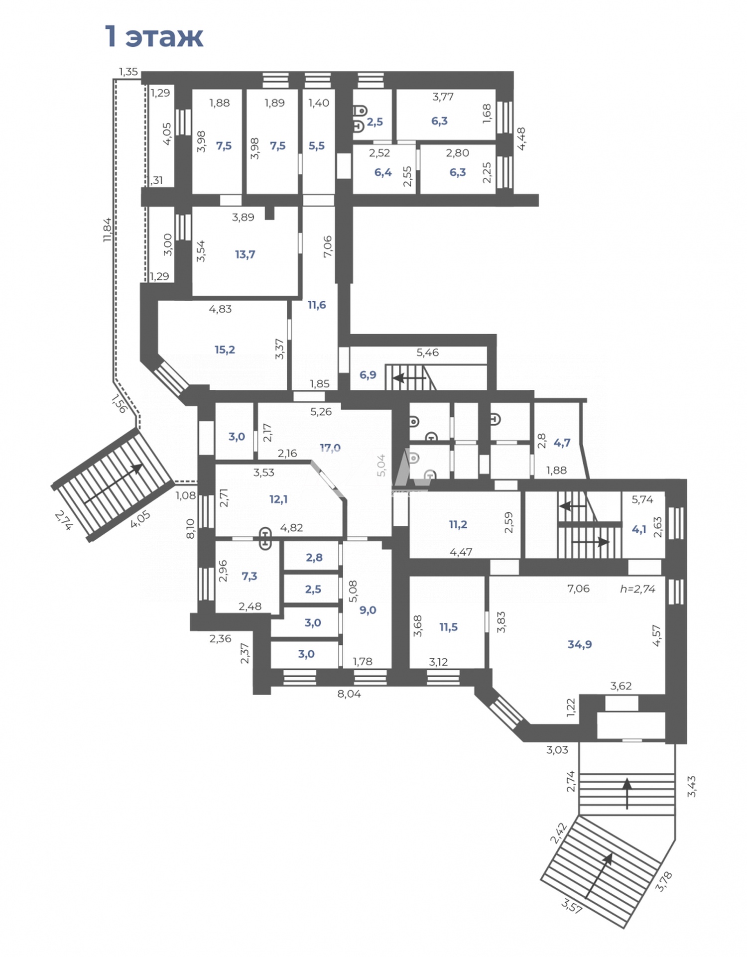 Офис 498 м²