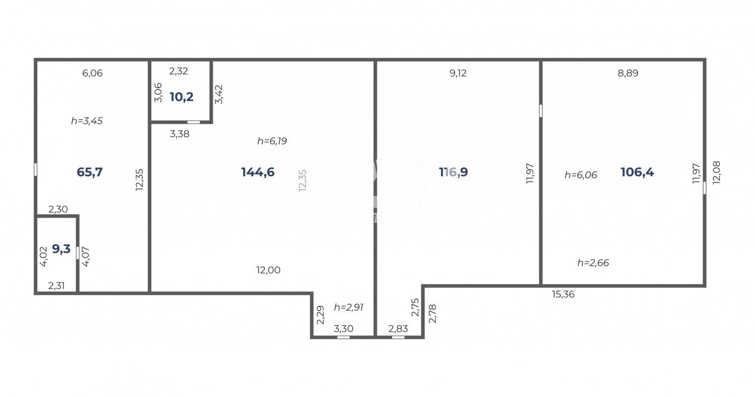 Производственное помещение 453 м²