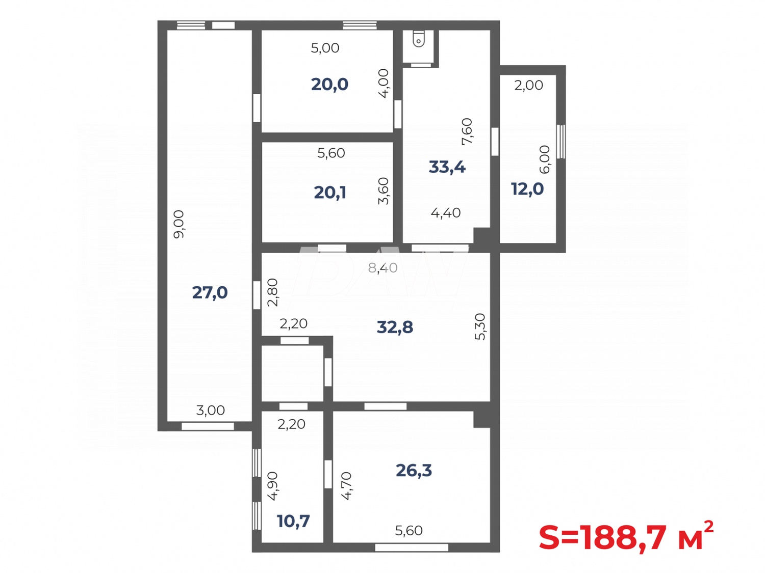 Производственное помещение 189 м²