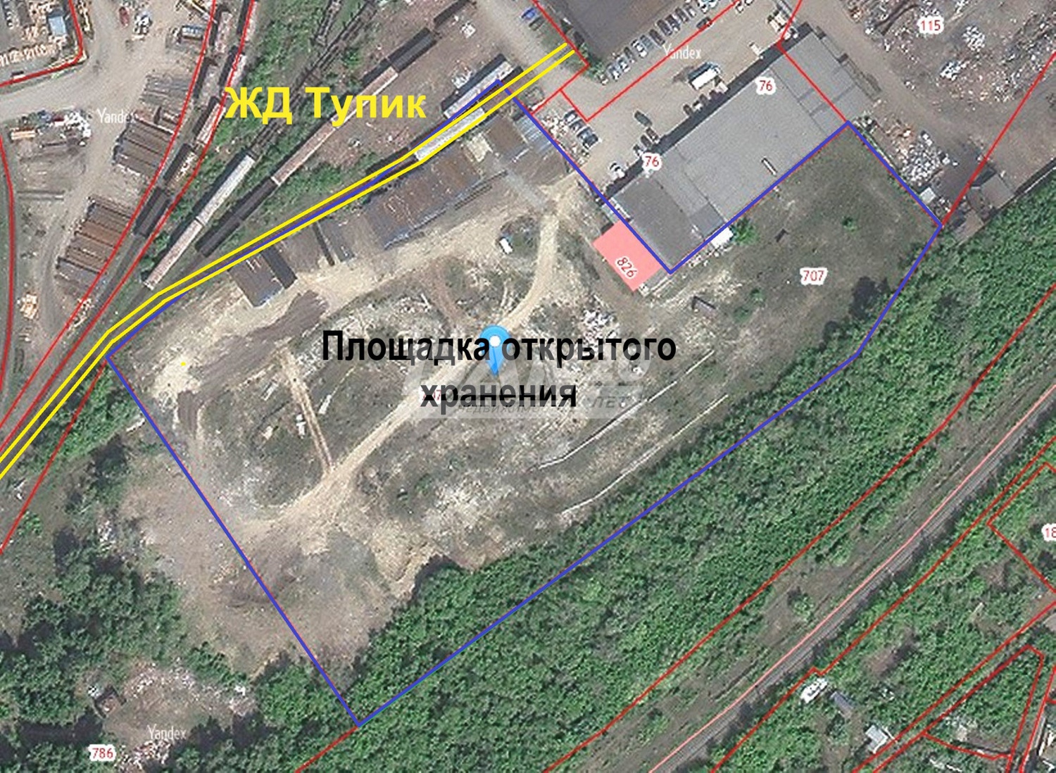 Земли коммерческого назначения 3000 м²
