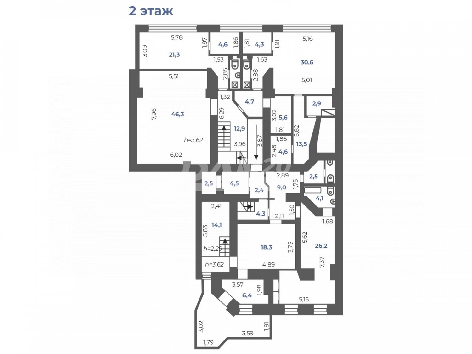 Помещение свободного назначения 520 м²