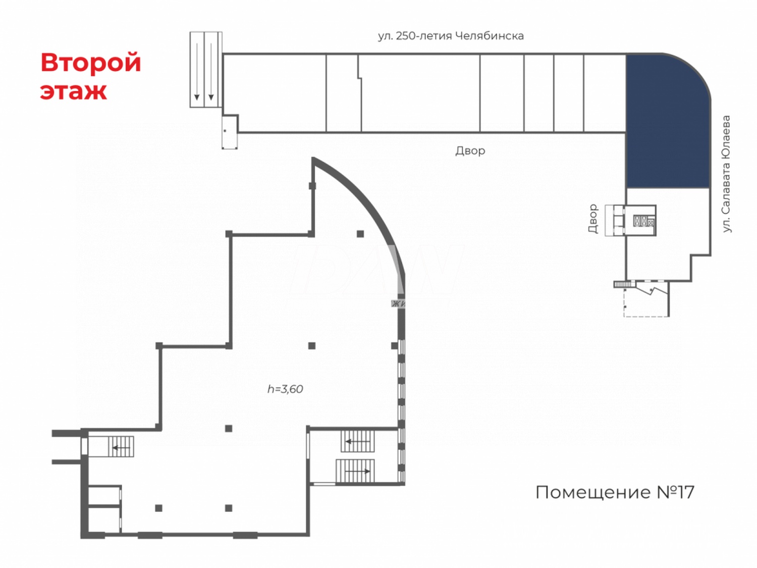 Помещение свободного назначения 324,1 м²
