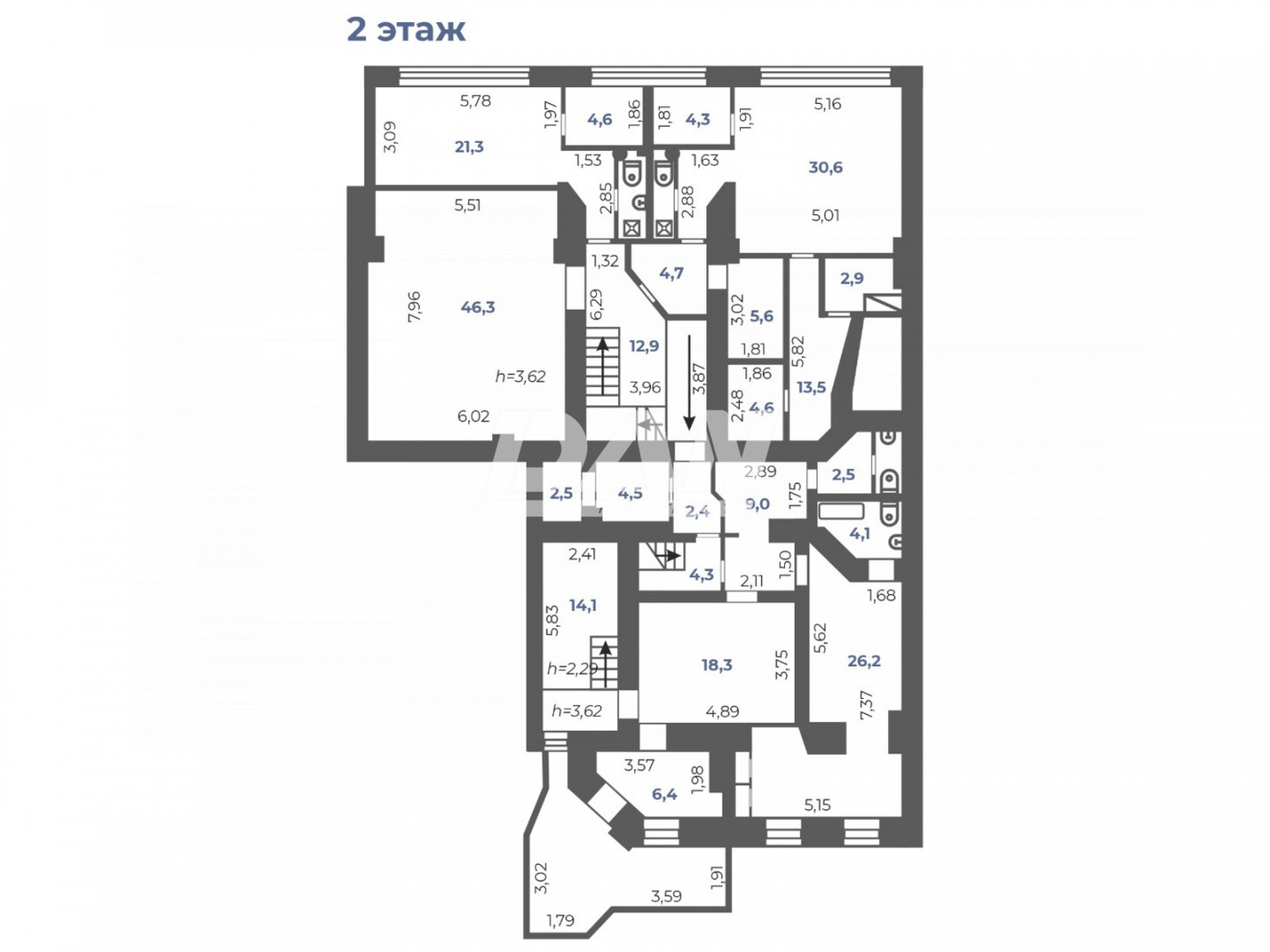 Помещение свободного назначения 534 м²