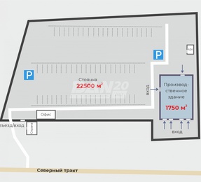 Производственное помещение, 23000 м²