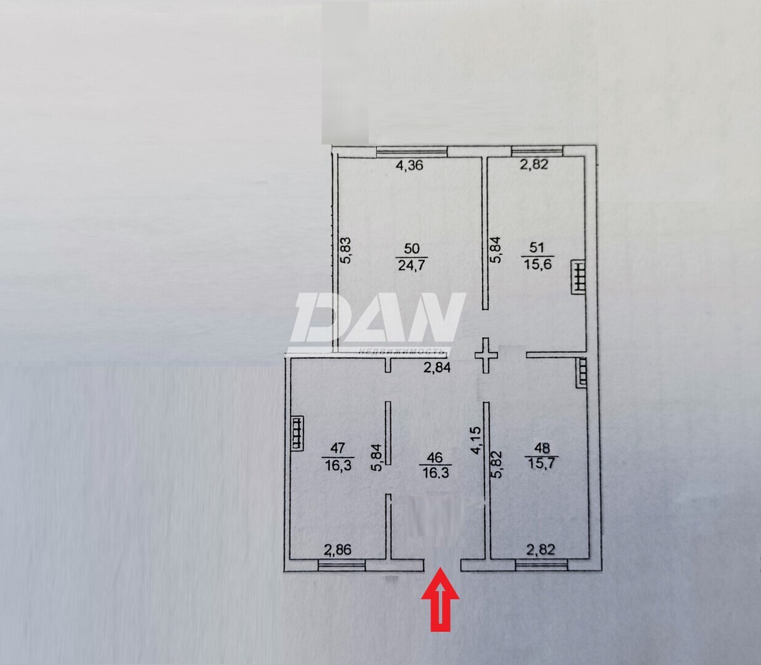 Помещение свободного назначения 88,6 м²