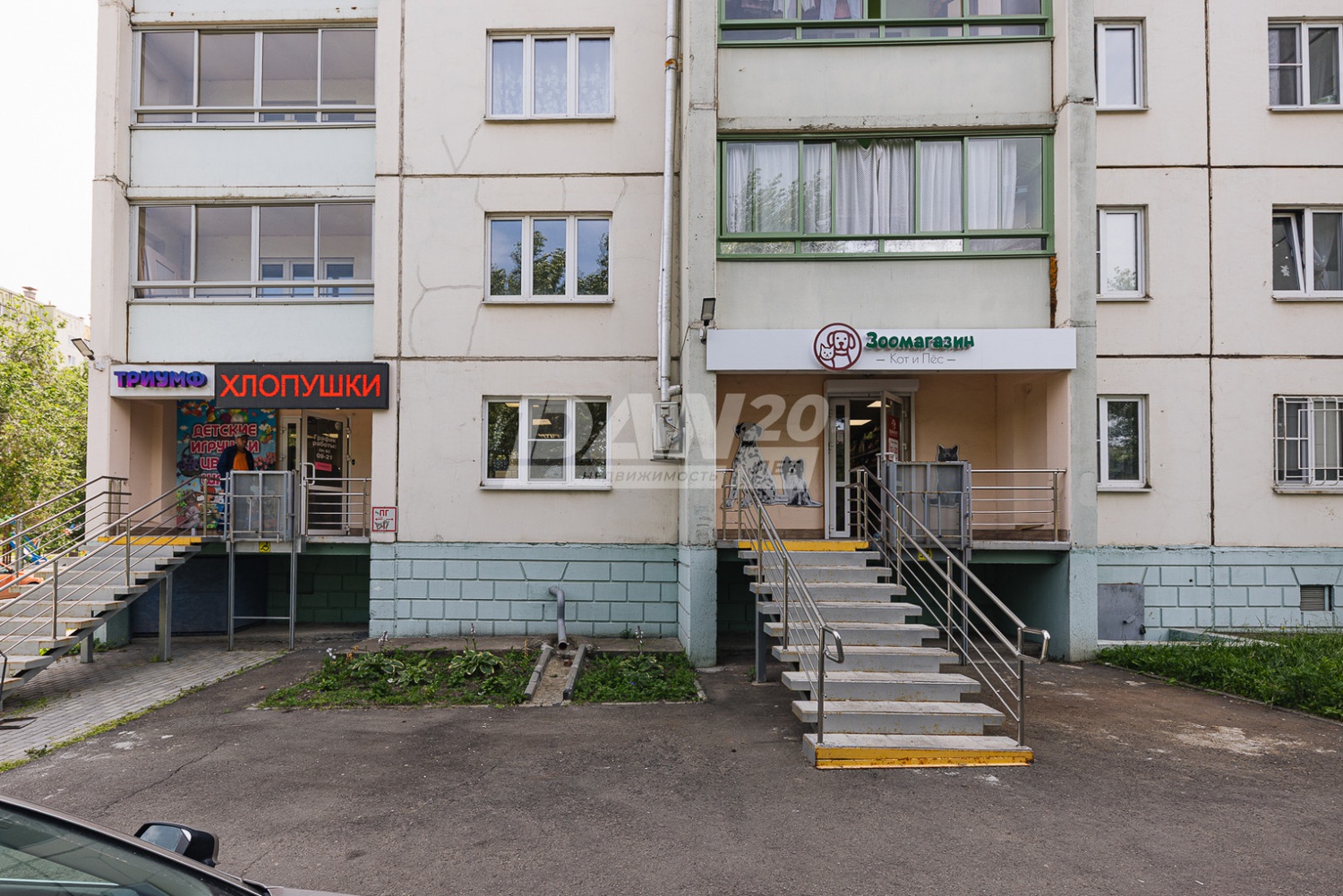 Торговое помещение 61 м²